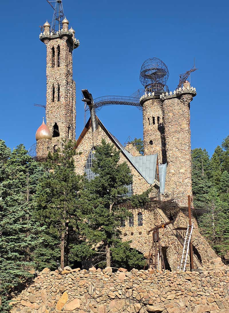 The roadside attraction of Bishop Castle