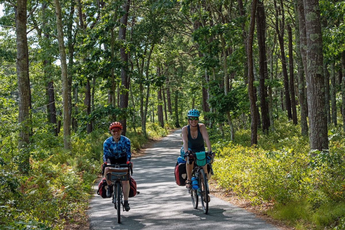 The East Coast Greenway in Cape Cod
