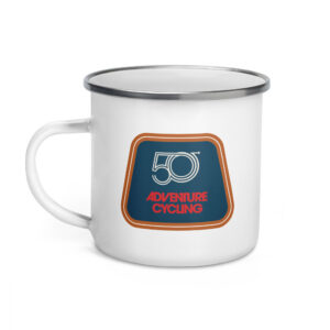 50th Anniversary Enamel Mug