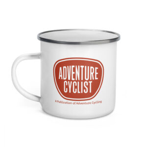 Adventure Cyclist Magazine Enamel Mug
