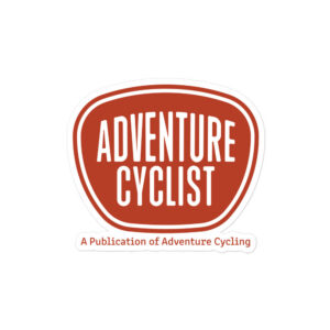 Adventure Cyclist Magazine Bubble-free Sticker