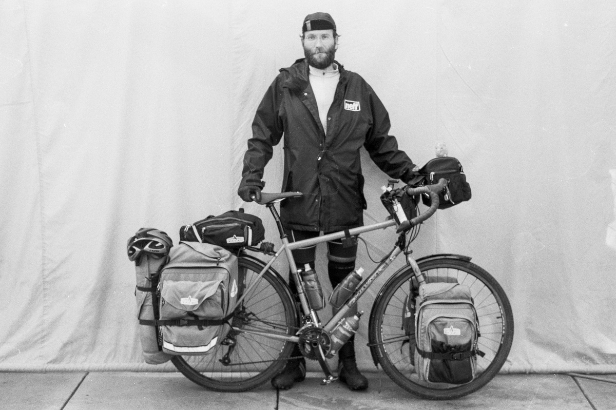 Mike Ice from the National Bicycle Touring Portrait Collection