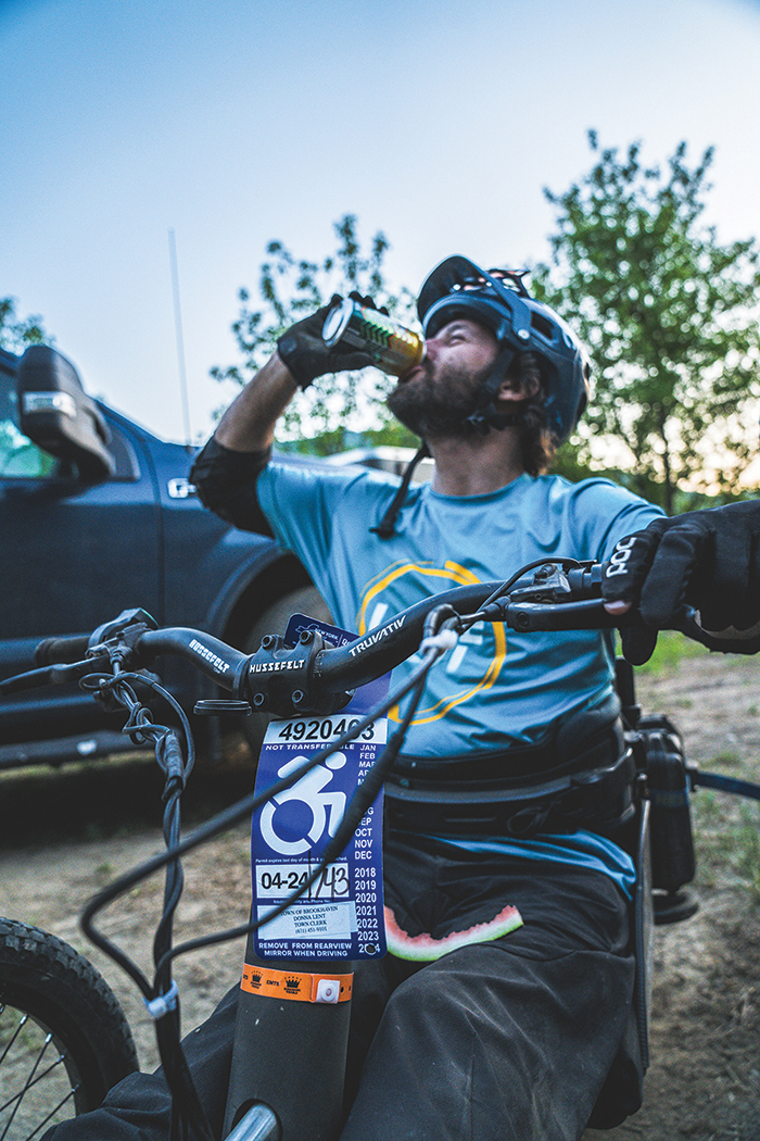 vermont's first adaptive mountain bike trail system