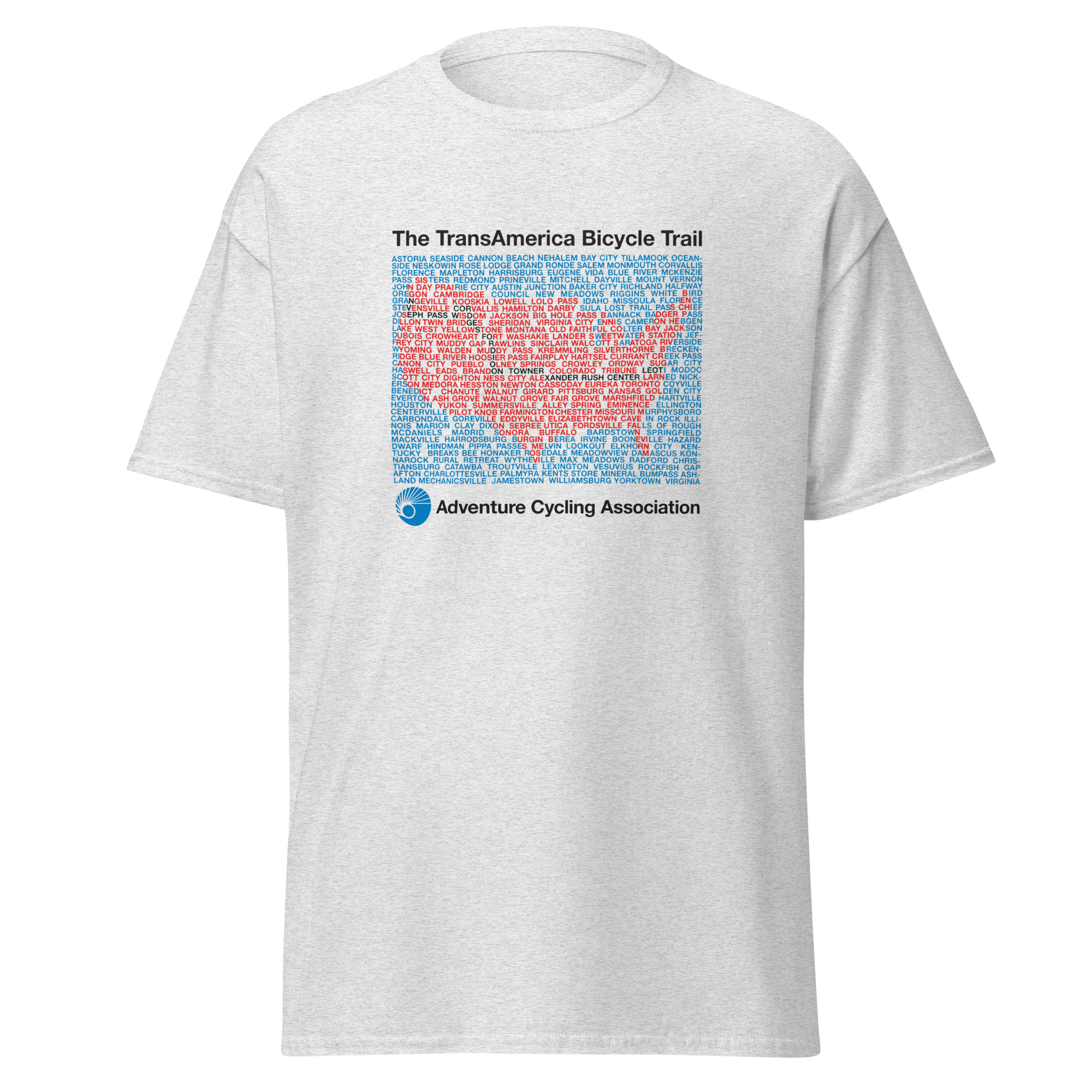 TransAm "Trail Towns" T-shirt