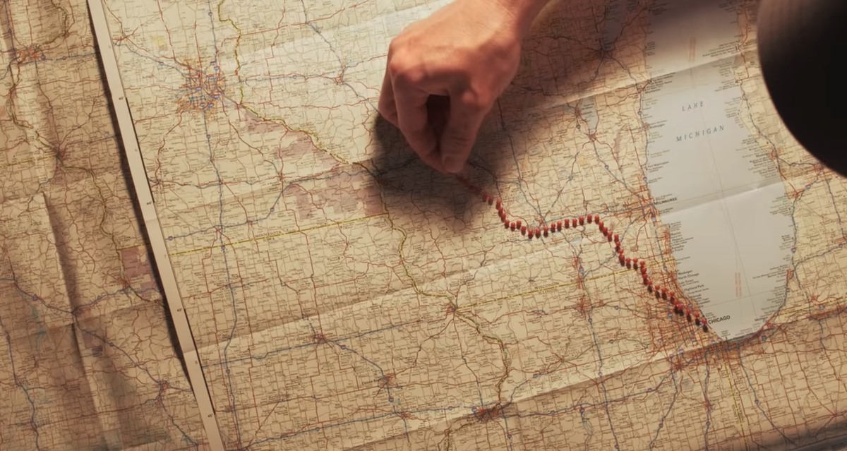 Leigh Foster's map from 